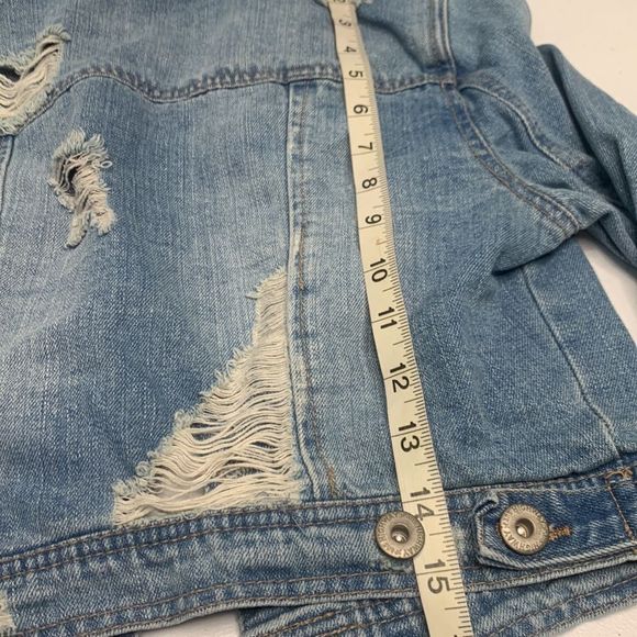 Highway Distressed Jean Jacket - Picture 9 of 10